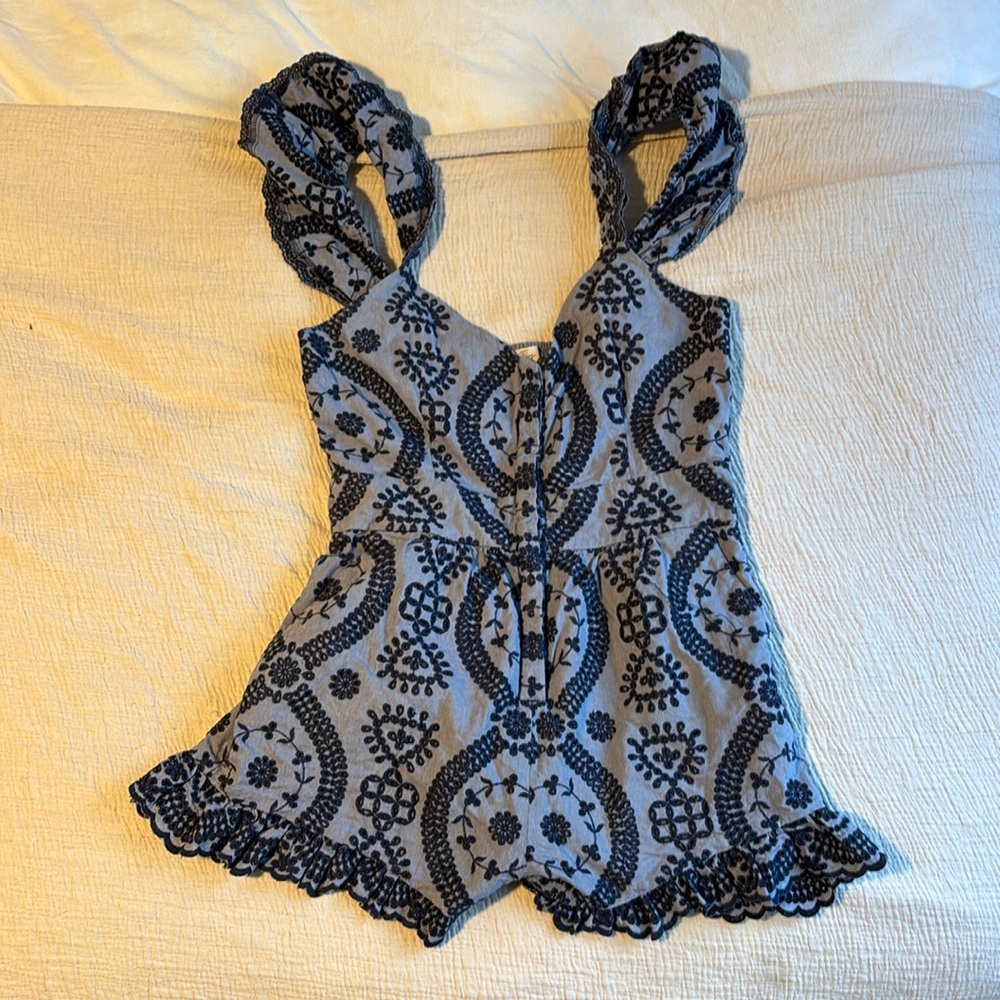Love shack fancy romper size 6